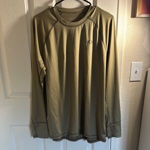 KUIU Green Long Sleeve Tees Relaxed Fit